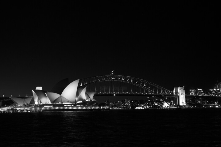 Sydney - Opera House in the Night S/W